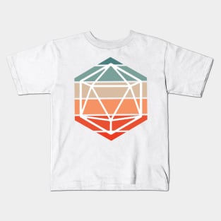 Retro D20 Kids T-Shirt